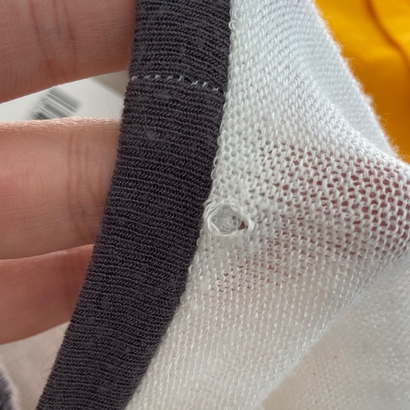 Sold! Free People Asymmetrical Top White size Small - Picture 11 of 11